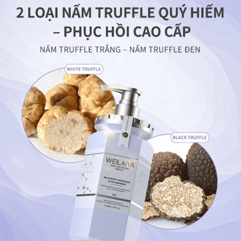 (Hàng nhập khẩu) Dầu hấp ủ tóc Weilaiya Multi Effect Repair High Gloss Hair Mask