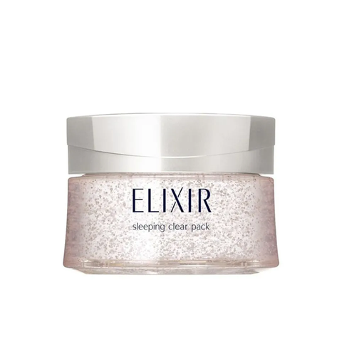 (Hàng nhập khẩu) Mặt nạ ngủ hỗ trợ dưỡng ẩm, sáng da Elixir Sleeping Clear Pack