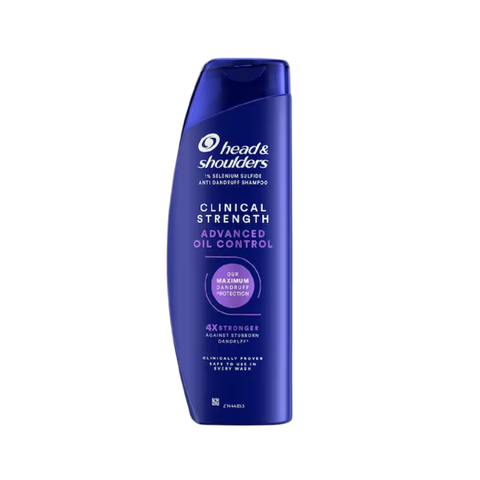 Dầu gội Head & Shoulders Clinical Strength 400ml - Giải pháp trị gàu hiệu quả, làm sạch sâu để tóc khỏe mạnh, mượt mà.