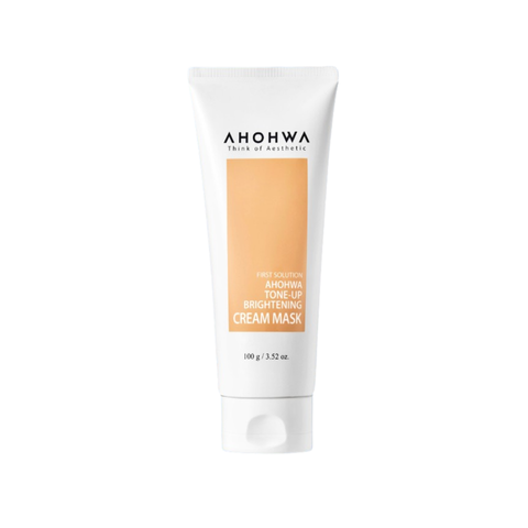 (Hàng nhập khẩu) Mặt nạ ủ hỗ trợ trắng da Ahohwa Tone-Up Brightening Cream Mask tuýp 100g