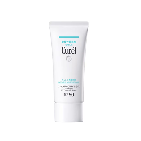 (Hàng nhập khẩu) Serum Chống Nắng Curél Phổ Rộng Cho Da Nhạy Cảm Skin Repair UV Protection SPF50 PA+++ 60g