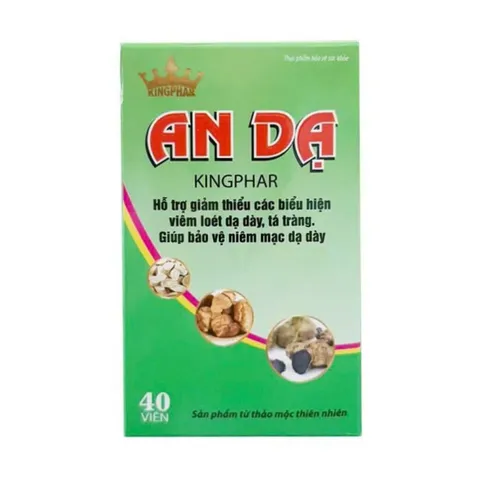 Viên uống hỗ trợ dạ dày An Dạ Kingphar
