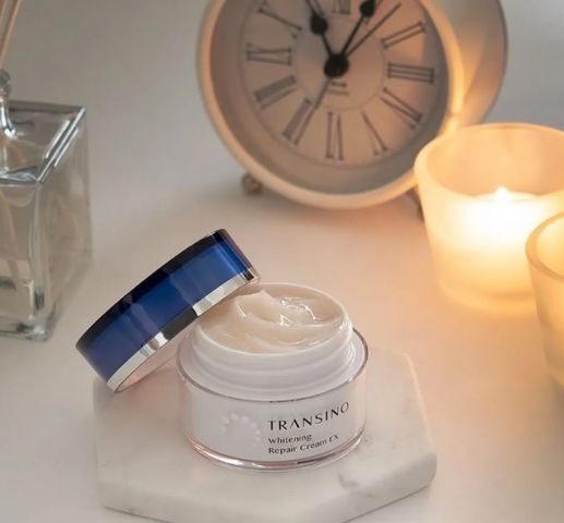 [Nhập khẩu] Kem Dưỡng Trắng Da Ban Đêm Transino Whitening Repair Cream - Tái Tạo Da Mịn Màng, Trắng Sáng Tự Nhiên, Hỗ Trợ Cải Thiện Nám
