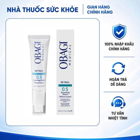 Kem Dưỡng Obagi 360 Retinol 0.5 - Trẻ Hóa Da, Ngừa Nếp Nhăn, Dưỡng Ẩm, Giảm Thiểu Rãnh Sâu, Cho Làn Da Rạng Rỡ, Tươi Trẻ