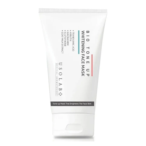 (Hàng nhập khẩu) Mặt Nạ Ủ Trắng Da Usolab Bio Tone Up Whitening Face Mask 50ml - Hỗ Trợ Làm Sáng Da, Mờ Thâm Sạm, Da Căng Mướt