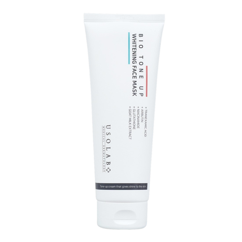 (Hàng nhập khẩu) Mặt Nạ Ủ Trắng Da Usolab Bio Tone Up Whitening Face Mask 250ml - Hỗ Trợ Làm Sáng Da, Mờ Thâm Nám, Cấp Ẩm