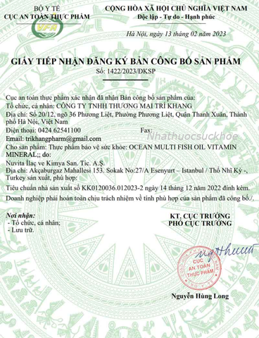 (Hàng Nhập Khẩu) Dầu Cá Ocean Multi Fish Oil Vitamin Mineral ORZAX 150ml - Bổ Sung Omega 3, Vitamin & Khoáng Chất Cho Bé