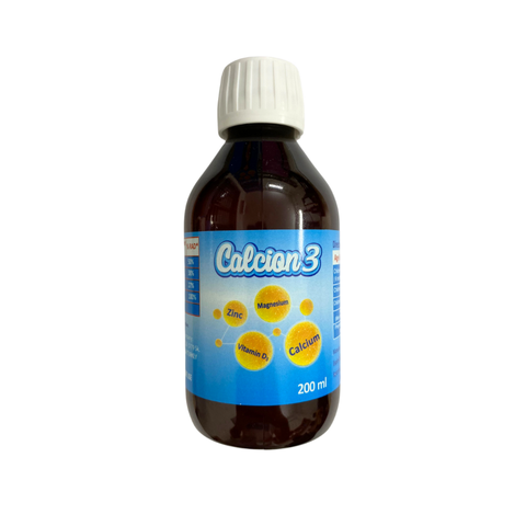 (Hàng nhập khẩu) Siro Bổ Sung Canxi Cho Bé Calcion 3 200ml - Canxi Nước Kết Hợp Vitamin D3, Magie, Kẽm Hỗ Trợ Phát Triển Chiều Cao