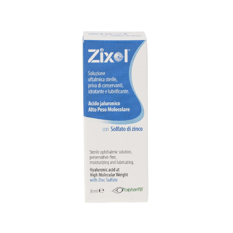 (Hàng nhập khẩu) Nước Mắt Nhân Tạo ZIXOL Lọ 20ml - Hỗ Trợ Giảm Khô Mỏi Mắt, Dưỡng Ẩm Mắt, Bảo Vệ Giác Mạc