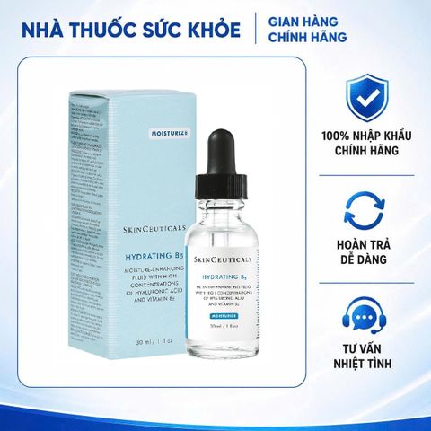 Serum Dưỡng Ẩm Skinceuticals Hydrating B5 30ml - Phục Hồi Da Tổn Thương, Cấp Nước Cho Mọi Loại Da