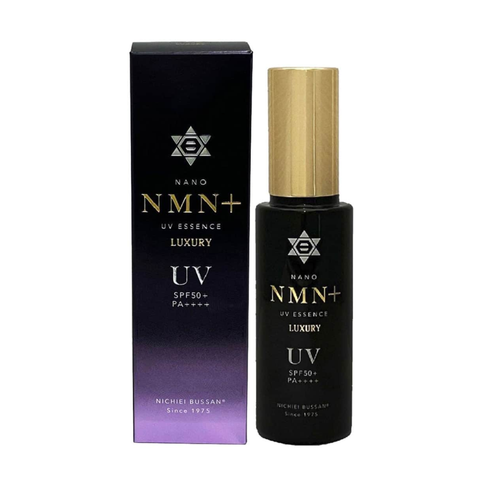 (Hàng nhập khẩu) Kem Chống Nắng Nichiei Bussan Nano UV Essence Luxury SPF50+ PA++++ 60g - Bảo Vệ Da, Dưỡng Ẩm Cho Mọi Loại Da