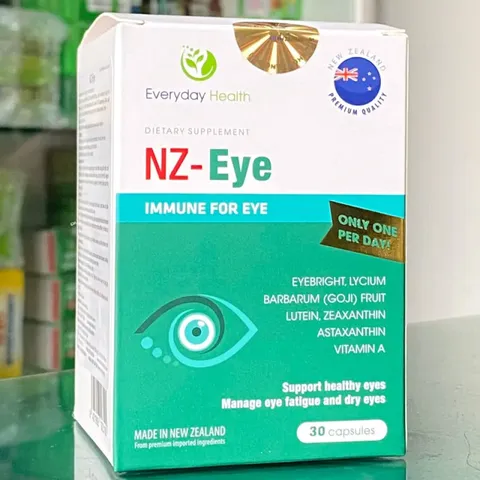 (Hàng nhập khẩu) Viên Uống Bổ Mắt NZ Eye 30 Viên - Hỗ Trợ Giảm Mỏi Mắt, Tăng Cường Thị Lực, Bảo Vệ Mắt
