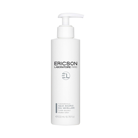 (Hàng nhập khẩu) Nước Tẩy Trang 2 Trong 1 Ericson Aqua Source Eau Micellaire 200ml - Làm Sạch Sâu, Cấp Ẩm Dịu Nhẹ, Cho Da Mềm Mịn
