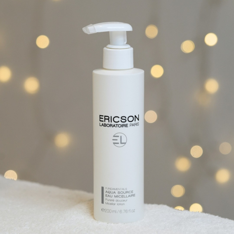 (Hàng nhập khẩu) Nước Tẩy Trang 2 Trong 1 Ericson Aqua Source Eau Micellaire 200ml - Làm Sạch Sâu, Cấp Ẩm Dịu Nhẹ, Cho Da Mềm Mịn
