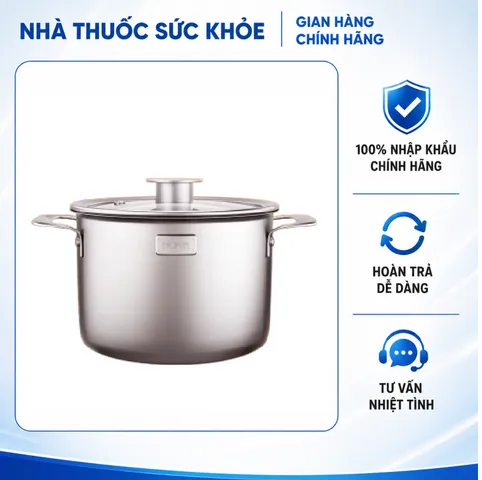 (Hàng nhập khẩu) Nồi inox nguyên khối Gume Namsan GMP-3018 size 18