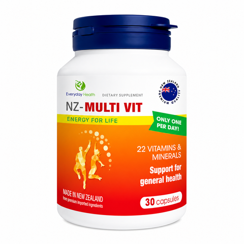 (Hàng nhập khẩu) Viên uống NZ – Multi Vit bổ sung Vitamin và khoáng chất cho cơ thể hộp 30 viên