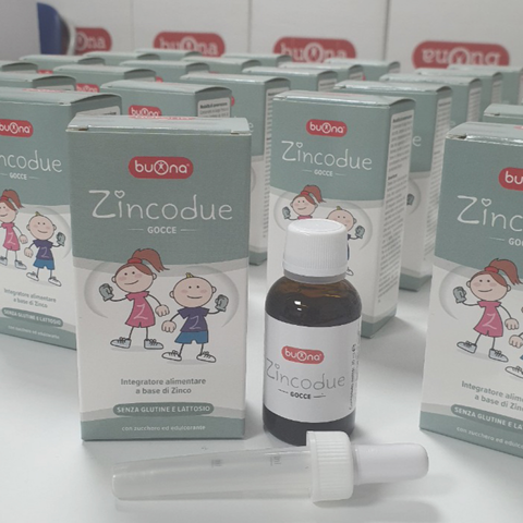 (Hàng nhập khẩu) Kẽm Nhỏ Giọt Buona Zincodue Cho Bé 30ML- Hỗ Trợ Tăng Cường Đề Kháng, Ăn Ngon, Phát Triển Khỏe Mạnh