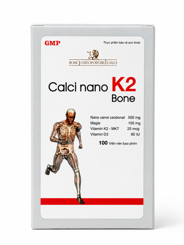 Viên uống bổ sung canxi Mediphar USA Calci Nano K2