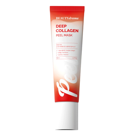 (Hàng nhập khẩu) Mặt Nạ Collagen BEAUTYdrama Deep Collagen Peel Mask 100ml - Dưỡng Ẩm, Hỗ Trợ Tăng Độ Đàn Hồi, Cho Da Căng Mịn