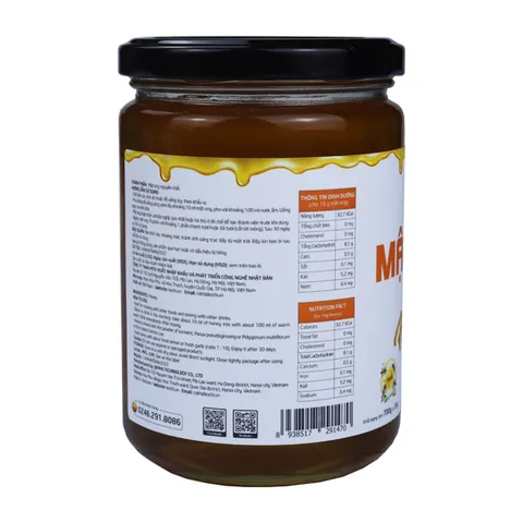 (Hàng chính hãng) Mật ong nguyên chất hoa rừng Kochi 700g – Hương vị tự nhiên