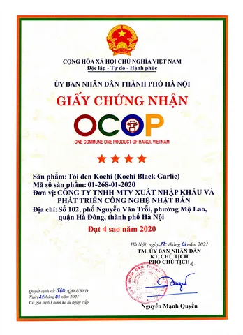 (Hàng chính hãng) Tỏi đen cô đơn bóc vỏ KochiGold - Hộp 200g