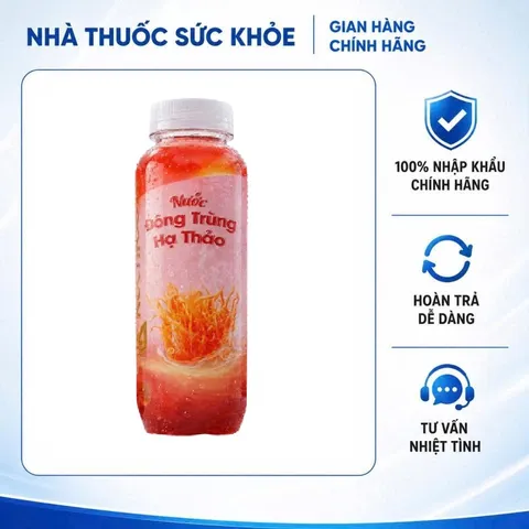 (Hàng chính hãng) Nước Đông trùng hạ thảo KochiGold - Chai 300ml