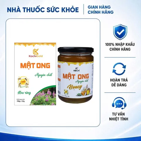 (Hàng chính hãng) Mật ong nguyên chất hoa rừng Kochi 700g – Hương vị tự nhiên
