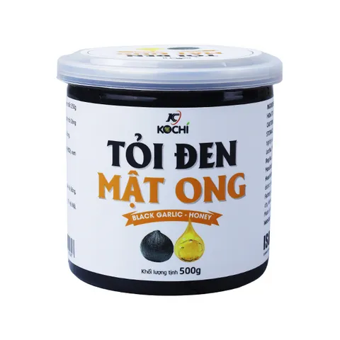 (Hàng chính hãng) Tỏi đen cô đơn ngâm mật ong nguyên chất Kochi - Hộp 500g