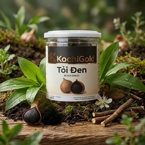 (Hàng chính hãng) Tỏi đen Eco cô đơn 250g – Tỏi đen lên men tự nhiên