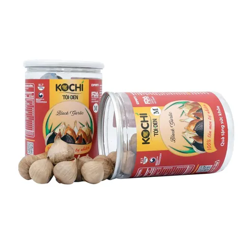 (Hàng chính hãng) Tỏi đen Kochi cô đơn xuất khẩu 250g lên men tự nhiên