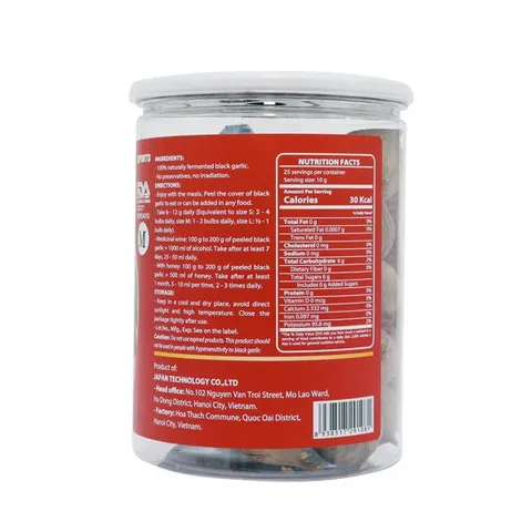 (Hàng chính hãng) Tỏi đen Kochi cô đơn xuất khẩu 250g lên men tự nhiên