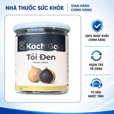 (Hàng chính hãng) Tỏi đen KochiGold cô đơn cao cấp 250g – Bổ sung dưỡng chất từ tỏi đen lên men