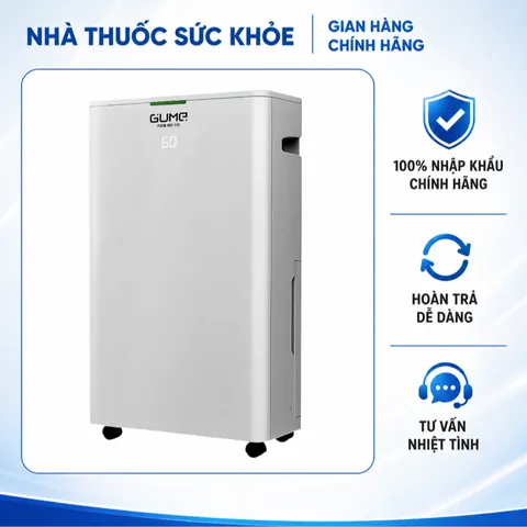 (Hàng nhập khẩu) Máy hút ẩm kèm lọc không khí GUME GM-D2 400W dung tích 6.5L