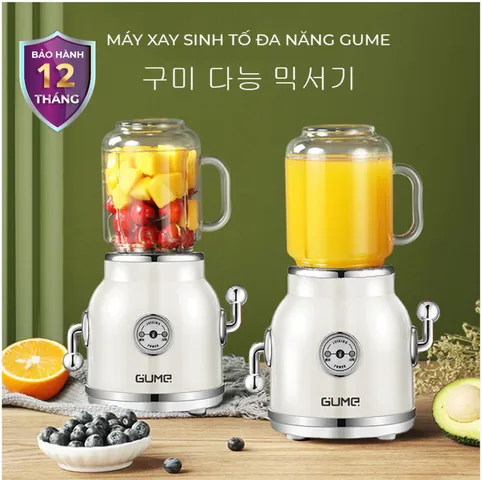(Hàng nhập khẩu) Máy xay sinh tố đa năng Gume GMB-01 dung tích 600ml