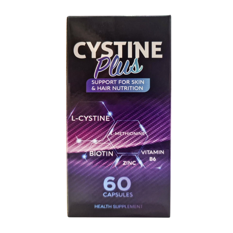 (Hàng nhập khẩu) Viên Uống Cystine Plus Hỗ Trợ Làm Đẹp Da, Giảm Sạm Nám, Giúp Tóc Chắc Khỏe - Hộp 60 Viên