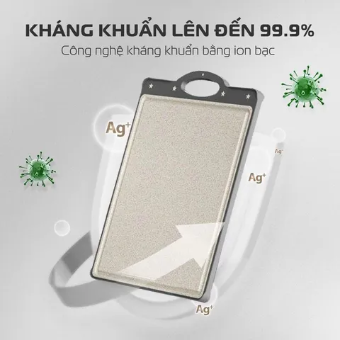 (Hàng nhập khẩu) Thớt Kháng Khuẩn Cao Cấp 2 Mặt Gume Korea TGI-02