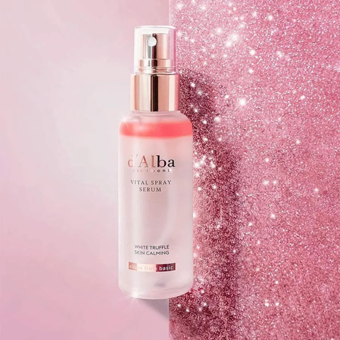 (Hàng nhập khẩu) Xịt Dưỡng Tinh Chất D'Alba White Truffle Vital Spray Serum 100ml - Cấp Ẩm Nhanh Chóng, Làm Dịu Da Nhạy Cảm