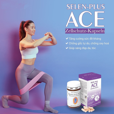 (Hàng nhập khẩu) Viên Uống Selen-Plus-ACE Sanct Bernhard Hộp 60 Viên - Hỗ Trợ Chống Oxy Hóa, Sáng Da