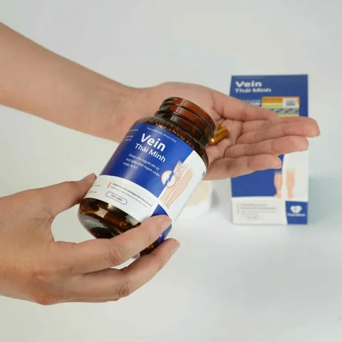 (Hàng chính hãng) Viên Uống Vein Thái Minh Hộp 120 Viên - Hỗ Trợ Tĩnh Mạch, Giảm Đau Chân, Phù Chân