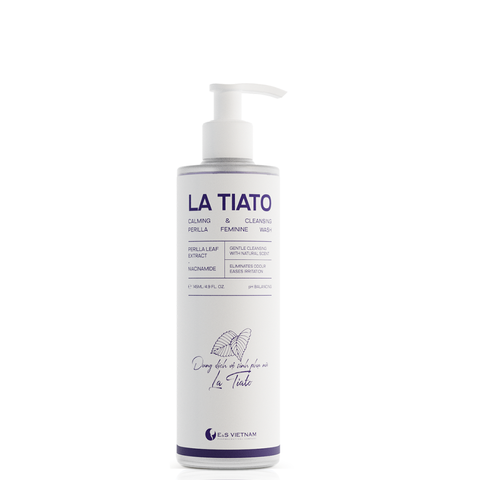 (Hàng chính hãng) Dung Dịch Vệ Sinh La Tiato 145ml - Làm Sạch, Giữ Ẩm, Cân Bằng Độ pH Vùng Kín
