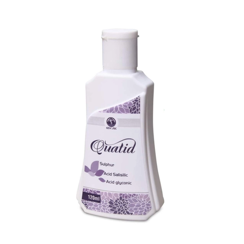 (Hàng chính hãng) Sữa Rửa Mặt Quatid 120ml - Hỗ Trợ Làm Sạch Mụn, Giảm Dầu Cho Da