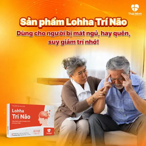 (Hàng chính hãng) Viên Uống Lohha Trí Não Thái Minh Hộp 30 Viên - Hỗ Trợ Tăng Cường Trí Nhớ, Hoạt Động Trí Não