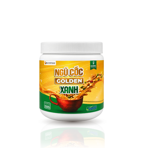 (Hàng chính hãng) Ngũ Cốc Golden Hộp 250g - Bổ Sung Dinh Dưỡng Thực Vật, Hỗ Trợ Cân Bằng Nội Tiết