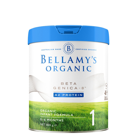 (Hàng nhập khẩu) Sữa Bellamy's Organic A2 1 800g - Cho Bé 0-6 Tháng Tuổi