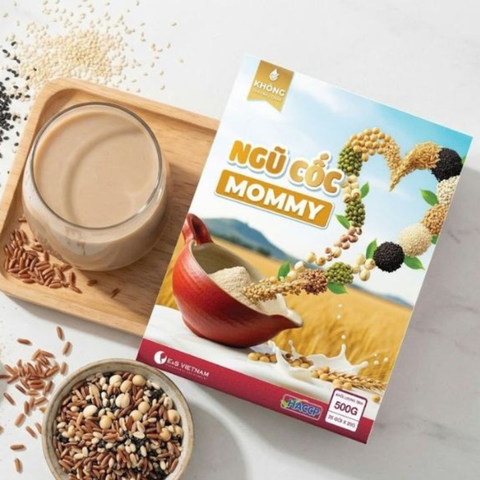 (Hàng chính hãng) Ngũ Cốc Như Ý Mommy Hộp 25 Gói - Hỗ Trợ Kiểm Soát Đường Huyết Cho Mẹ Bầu