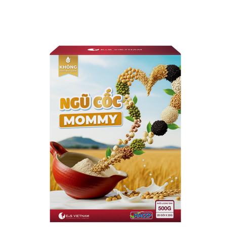 (Hàng chính hãng) Ngũ Cốc Như Ý Mommy Hộp 25 Gói - Hỗ Trợ Kiểm Soát Đường Huyết Cho Mẹ Bầu