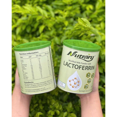 (Hàng nhập khẩu) Sữa Nutrary Lactoferrin 60 Gói - Bổ Sung Lactoferrin, Hỗ Trợ Tăng Cường Miễn Dịch Cho Bé