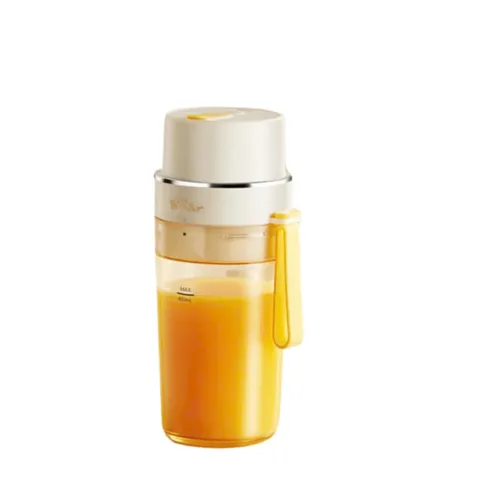 (Hàng nhập khẩu) Máy Xay Sinh Tố Cầm Tay Bear SB-MX04K Bản Quốc Tế - 2 Cối 400ml + 100ml, Lưỡi 12 Cánh