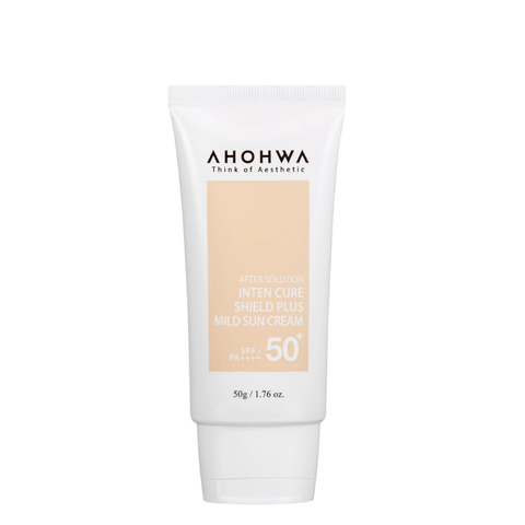 (Hàng chính hãng) Kem Chống Nắng Inter Cure Shield Plus Mild Sun Cream 50gr - SPF50+/PA++++, Hiệu Chỉnh Sắc Tố, X5 Bảo Vệ