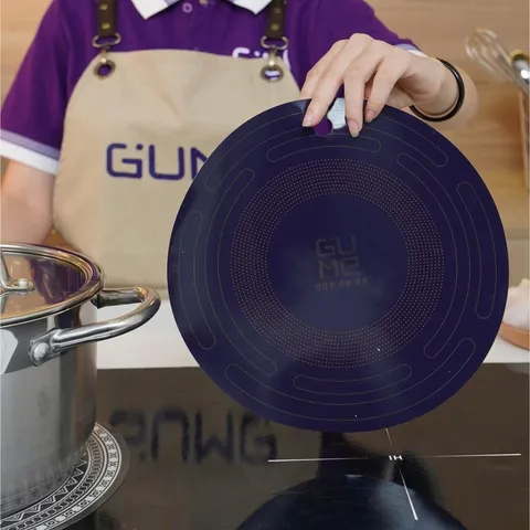 (Hàng nhập khẩu) Miếng Lót Mặt Bếp Từ Chịu Nhiệt Gume GM-0118Z Màu Xanh Than